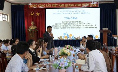 ĐỂ TRÍ TUỆ NHÂN TẠO (AI) CHẠY KHẮP BẢN LÀNG bước đột phá từ xây dựng hệ sinh thái truyền thông sáng tạo, đa nền tảng và nhân văn cho học sinh vùng dân tộc Tây nguyên